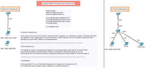 Configure Switch Port Security with Dynamic Port Topology